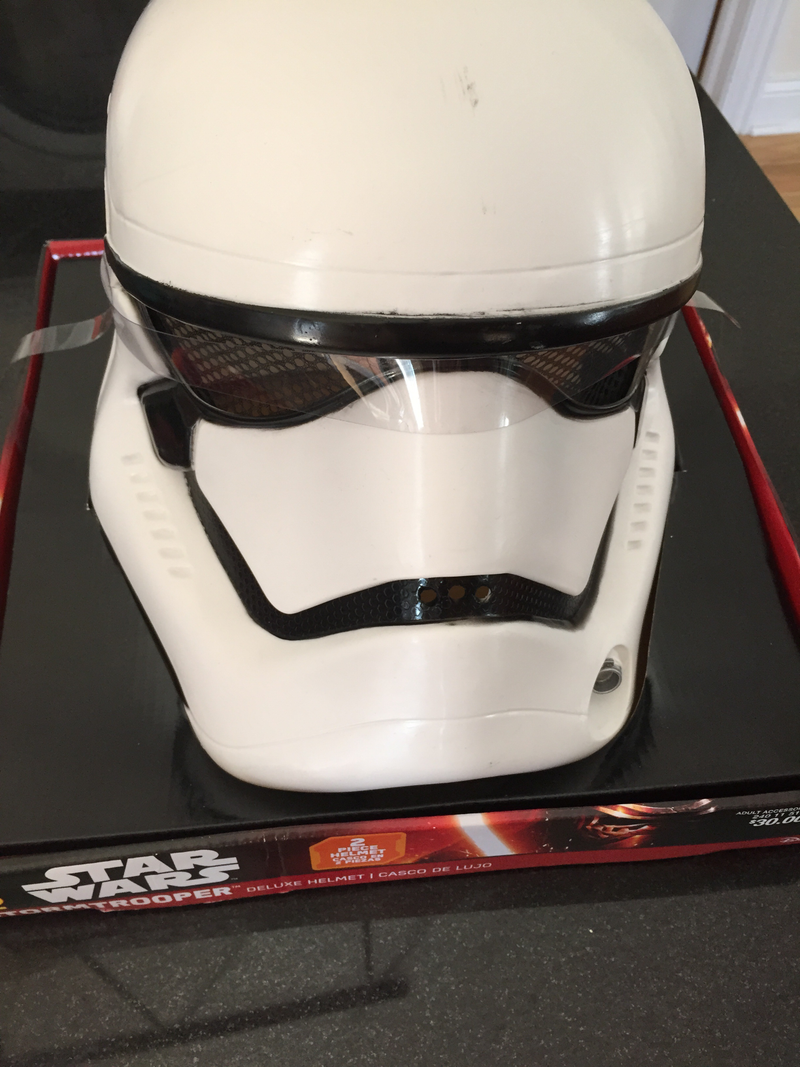 Note the already-scuffed forehead and generally shoddy materials.
